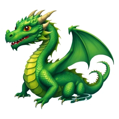 dragon in the waterrrrr sticker