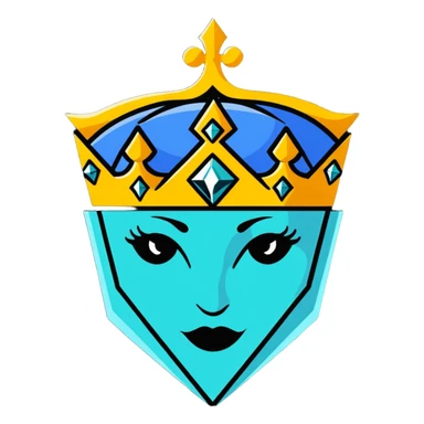 Queen four faces in diamond formation from Bohemian Rhapsody sticker