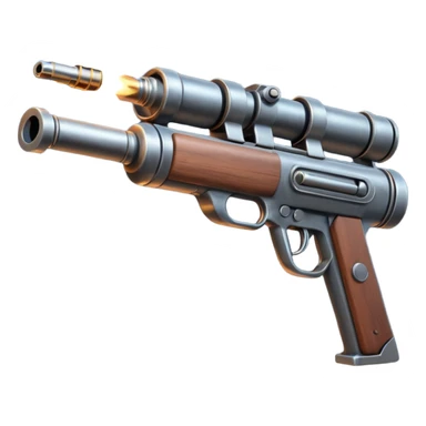 machine gun shooting sticker