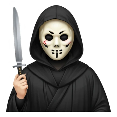 Ghostface from scream sticker