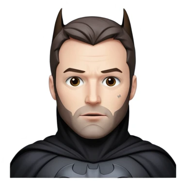 ben affleck batman sticker