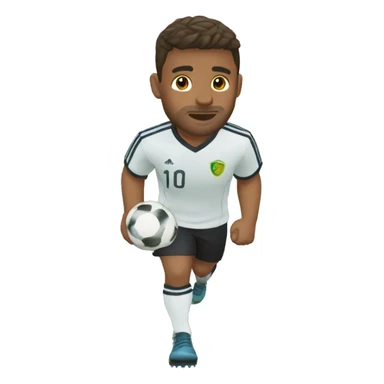 Bola de futebol entrado no gol sticker