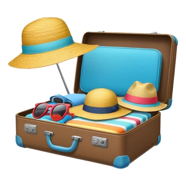 vacation equipment sticker