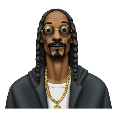 Snoop dog smoking sticker