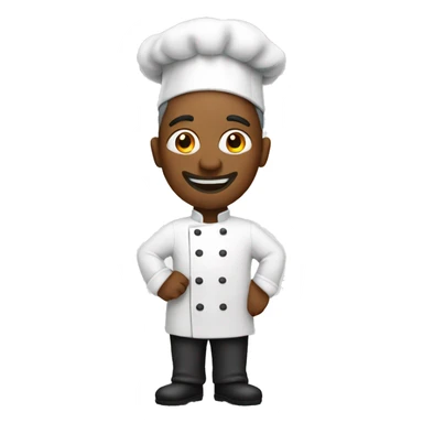Chef cooking  sticker