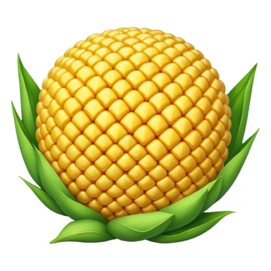 Make a corn but a ball sticker
