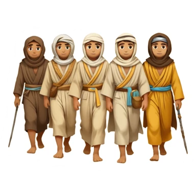 Desert Nomad Travelers sticker