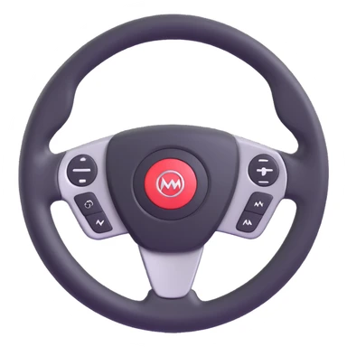 cars control wheel sticker
