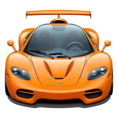 A McLaren f1 car sticker