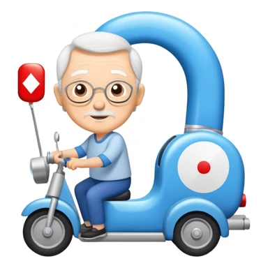 Small Game named Journey of Type 1 diabetes and Aging.  Subtext: Aging with Type 1 Diabetes, large enough to read for seniors  sticker