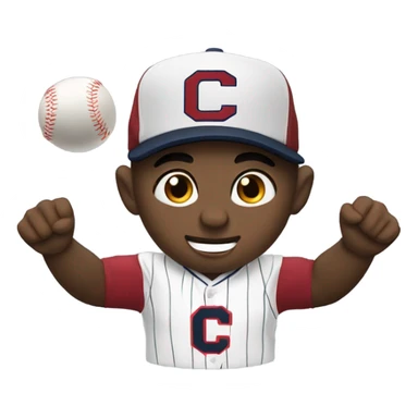 Cleveland guardians fan  sticker