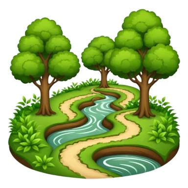 River Path sticker