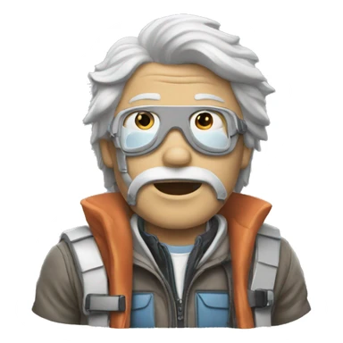 back to the future sticker