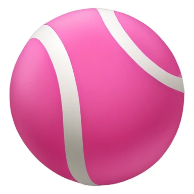 rhythmic gymnastics pink ball sticker