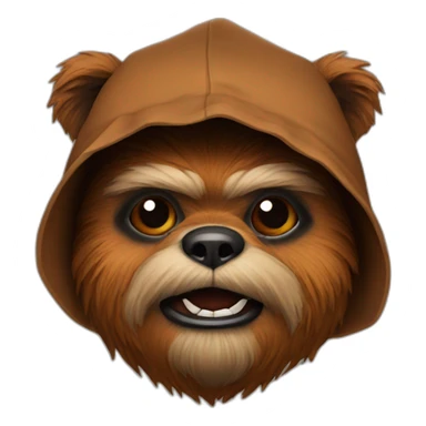 Ewok sticker