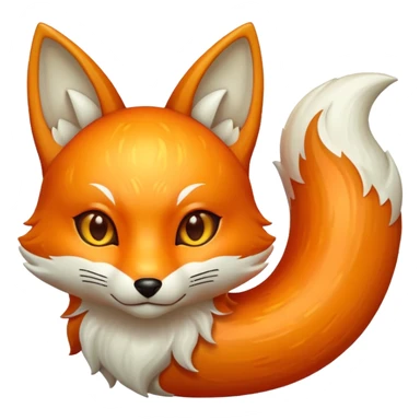 Kitsune fruits  sticker