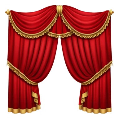 theatre Curtain sticker
