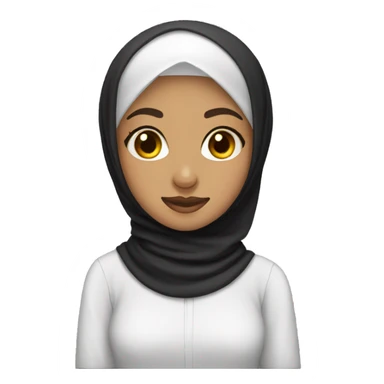 hijab girl i dont know  sticker