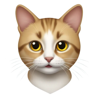 Elon musk as a cat sticker