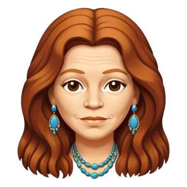 a portrait of janis joplin sticker