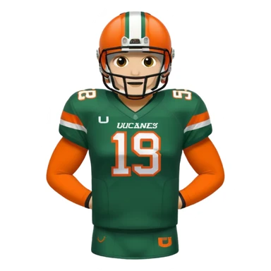 Miami hurricanes sticker