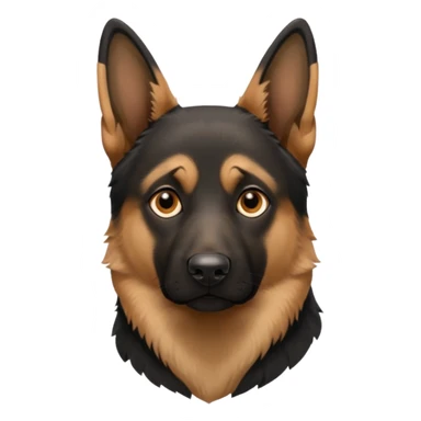 german shepherd sticker