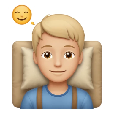 birthday beige dream boy sticker