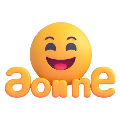the word 'done' as a standalone icon in microsoft style 3d fluent emoji sticker