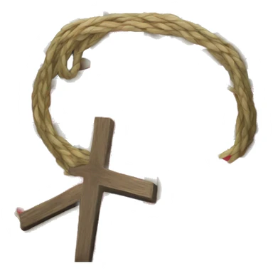 British flag book cover with Christian cross in front sticker