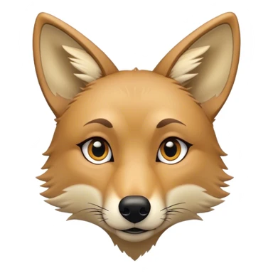 Starry-eyed Coyote  sticker