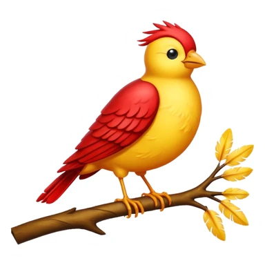 liverpool bird on the branch of tree sticker