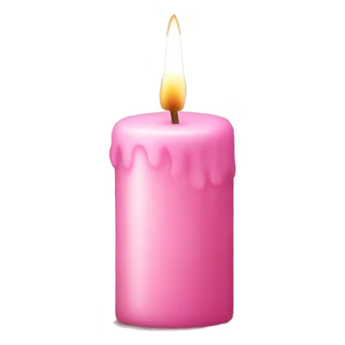 Light pink candle for Ramadan nights  sticker