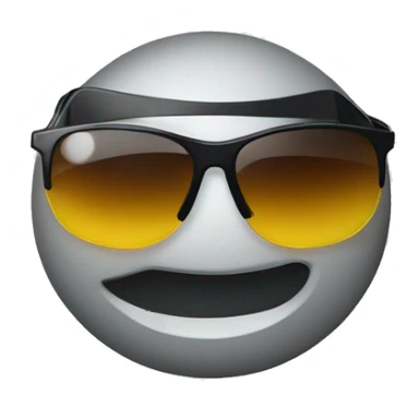 Nike logo with sunglasses sticker