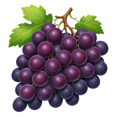 black grapes sticker