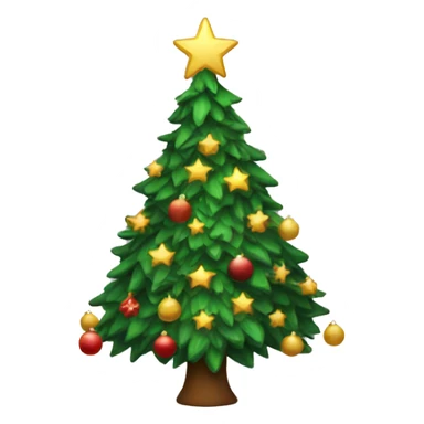 An aesthetic Christmas tree  sticker