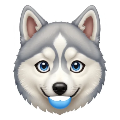 Siberian husky sticker