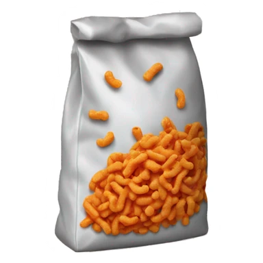 Bag of crunch Cheetos sticker
