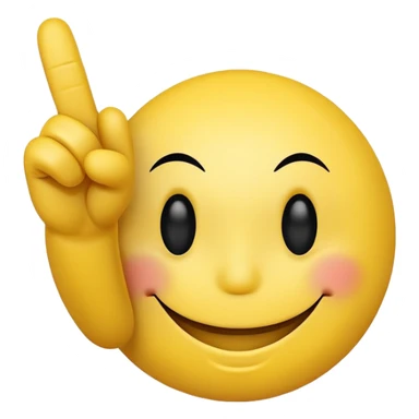 Smiley face with a middle finger sticker