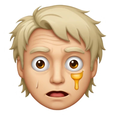 Drunk looking idiot  sticker