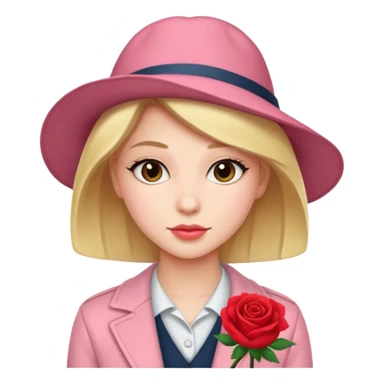 Blackpink-rose sticker