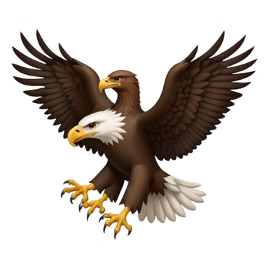 albanian eagle as handsymbol sticker