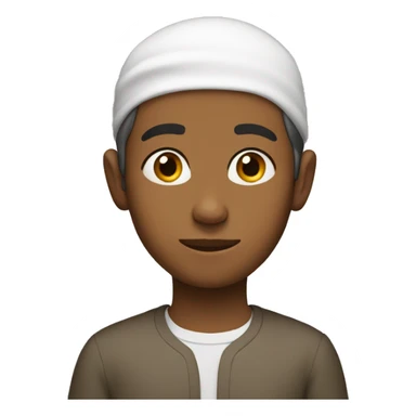 Brown boy muslim 13 year old sticker