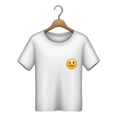 t-shirt on hanger sticker