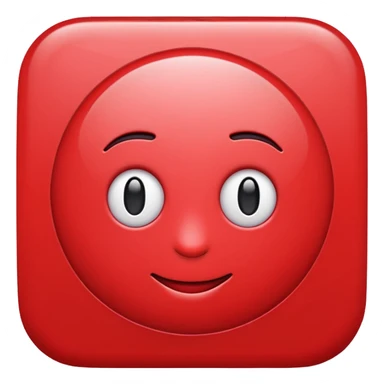 I want an emoji of the word "AI" in red writing sticker