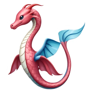 Milotic-Dragonair-hybrid, full body sticker