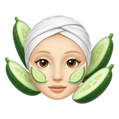 a skincare beauty mask pack for face sticker