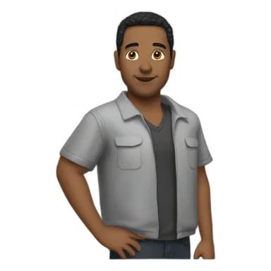 Roi hassan 2 sticker