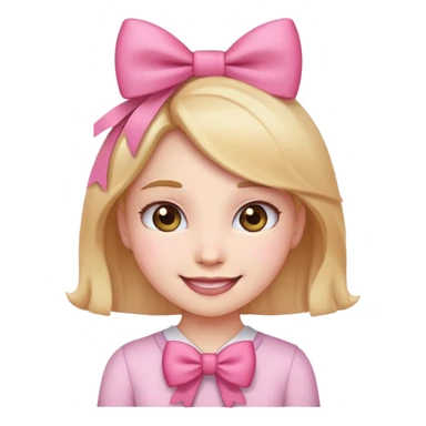 girly girl emoji sticker