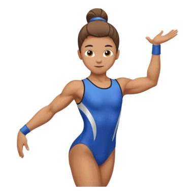 justaucorps gymnastique sticker