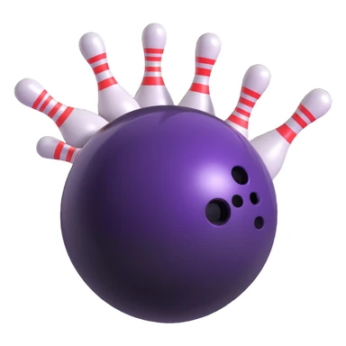bowling ball sticker